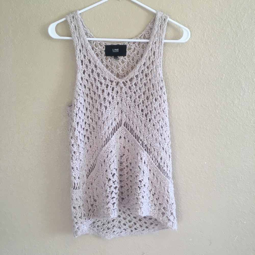 LAST CALL YALL Xs Line Sleeveless sweater